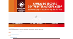 Desktop Screenshot of becours.fr